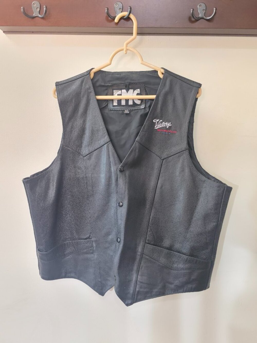 FMC Victory Motorcycle Jacket Vest Size 50